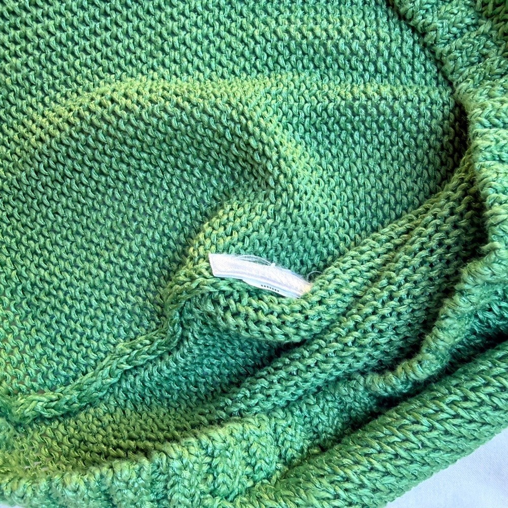 Banana Republic Green Knit Tank Top Sleeveless Crew Neck Shell XS - Picture 5 of 5